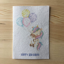 Charger l&#39;image dans la galerie, Unicorn birthday card
