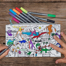 Load image into Gallery viewer, Coloring kit with 10 washable markers
